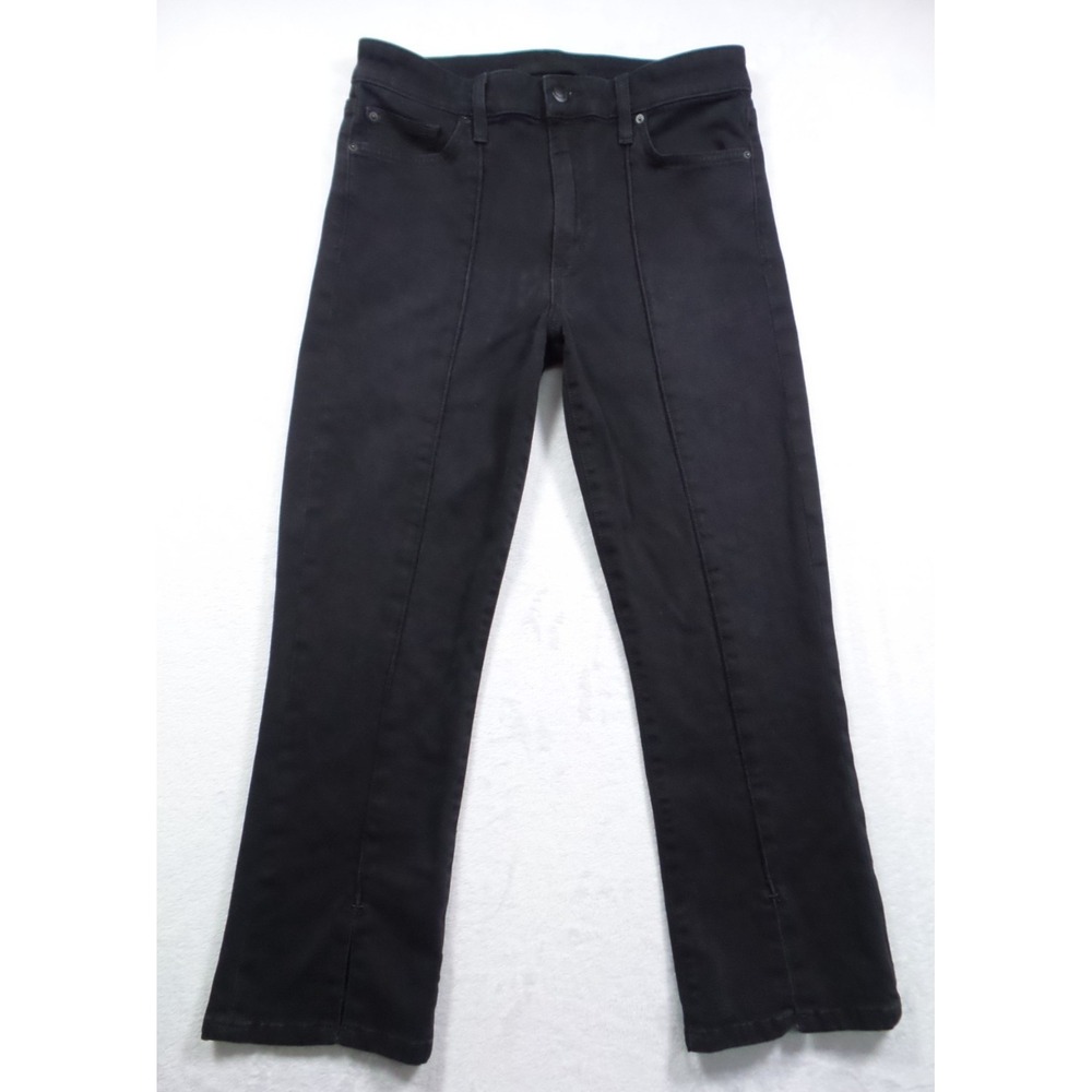 Joes Jeans Womens Size 29 Black Denim The Callie High Rise Cropped Boot‎ Stretch